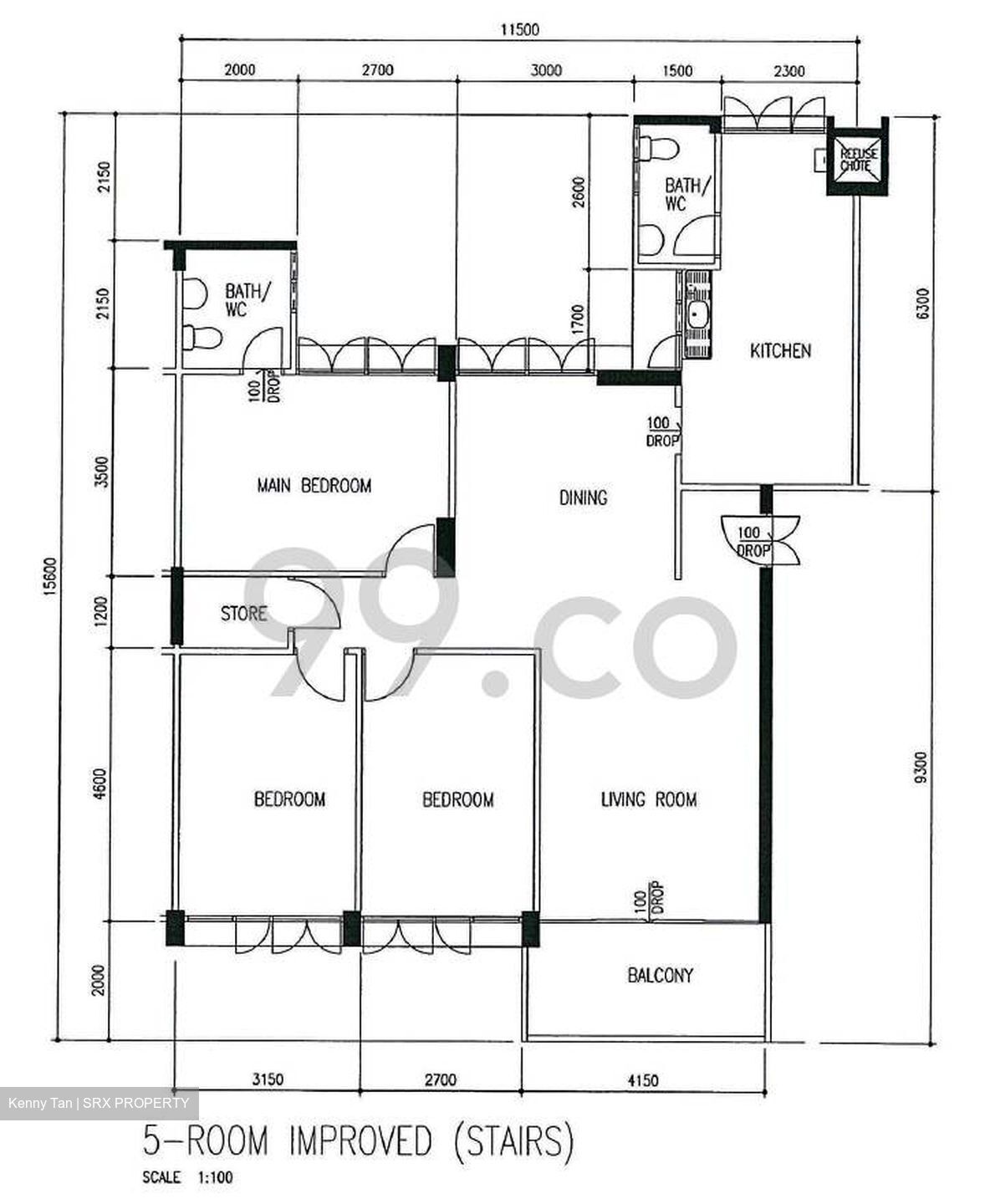 Blk 649 Hougang Avenue 8 (Hougang), HDB 5 Rooms #412549961